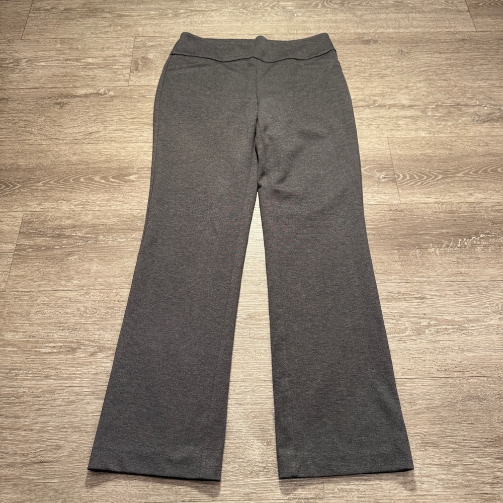New York & Company Pants Women M Tall Gray Career Stretch 31x31 Bootcut